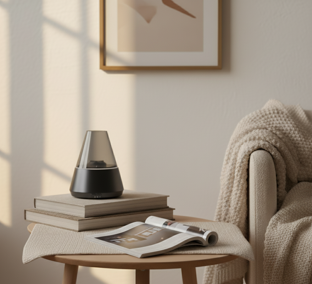 Air Humidifier USB Mini Aroma Essential Oil Diffuser Home Mute Automatic Mist Maker Fragrance Diffuser with Colorful Night Light